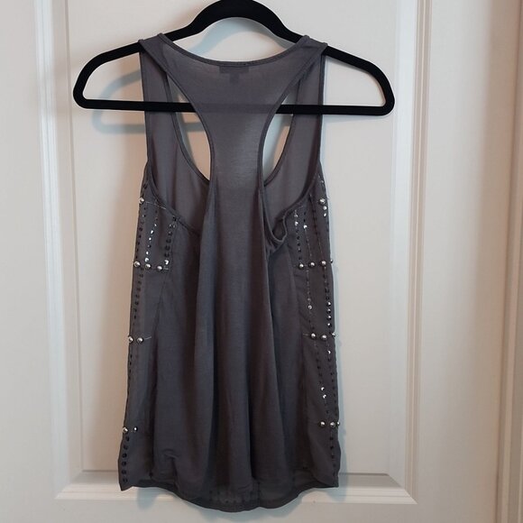 Express beaded racer back tank top size XS - Picture 2 of 4